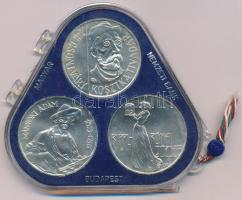 1977. 200Ft Ag (3xklf) "Magyar festők II. / Csontváry, Mányoki, Rippl-Rónai" érmesor erede...