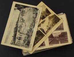 Kb. 100 db RÉGI magyar és külföldi város képeslap vegyes minőségben