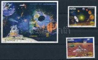 Europa CEPT, Astronomy set + block Európa CEPT, Csillagászat sor + blokk