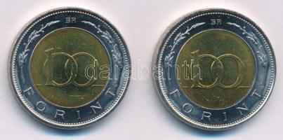 2002. 100Ft "Kossuth" rolniból bontva (2x) T:UNC
Adamo FOEM1