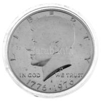 Amerikai Egyesült Államok 1976S 1/2$ Ag "A függetlenség 200. évfordulója (Bicentennial)" kapszulában T:PP USA 1976S 1/2 Dollar Ag "Bicentennial" in capsule C:PP Krause KM#205a