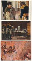 5 db Napoleon festmény képeslap