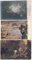 5 db Napoleon festmény képeslap