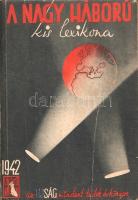 A nagy háború kis lexikona. Az Ujság folyóirat "Mindent tudok" évkönyve (1942) (Budapest), 1942. Forrás Nyomdai Műintézet és Kiadóvállalat Rt. 159 + [1] p. Egyetlen kiadás. Háborús kislexikonunk az 1938. évi müncheni konferenciától 1941 végéig tekinti át a hadi és geopolitikai folyamatokat. Az elfogulatlanságra törekvő elbeszélés számos térképvázlatot szentel a tengelyhatalmak jelentős győzelmeinek, az afrikai és a közel-keleti harctérnek, és nem feledkezik el a legfontosabbnak tűnő keleti frontról sem, amely a kiadvány megjelenése idején egyáltalán nem tűnt kilátástalannak: Németország számos közép-európai szövetségesével és Japánnal együtt szállt a küzdelembe. Kiadványunk hosszasan elemzi az Egyesült Államok hadi potenciálját, hadiipari szállításait, illetve a Pearl Harbor-i japán agressziót megelőző csendes-óceáni hadi terjeszkedését, kiadványunk azonban emlékezetesen kerüli az 1941. decemberi diplomáciai események megemlítését, jelesül az amerikai hadüzenetet Japánnak, a német, olasz és magyar hadüzenetet az Egyesült Államoknak. Kislexikonunk külön fejezetet nyit Magyarország területi bővülésének. A hadászati-geopolitikai összefoglalás után szócikkekbe szedett kislexikon, mely nem csupán a hadszíntér egyes helyszíneinek stratégiai jelentőségét elemzi, hanem definiálja egyebek mellett a nemzetiszocializmus és a fasizmus fogalmát is. Oldalszámozáson belül számos képes hirdetéssel. Példányunk fűzése a borítóknál megerősítve. Fűzve, színes, illusztrált, enyhén sérült, javított kiadói borítóban. Jó példány.