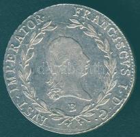 Ausztria/magyar verdejel 1809B 20Kr Ag II.Ferenc T:2/3+