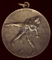 1931. "Magyar Birkózók Szövetsége" Br díjérem T:2 ph. f.