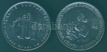 Törökország 1977. 5L "FAO" + 1978. 1L "FAO" tanúsítványokkal T:1