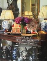 Christie's árverési katalógus, vegyes régiségek témakörben, 2012