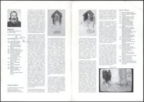 Bukta Imre. Házon kívül. Bartók 32 Galéria. A művész, Bukta Imre (1952- ) által aláírt példány. H.n....