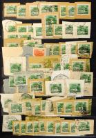 Néhány száz levélkivágás a 60-as évekből 10 vastag fekete lapos A/4 berakóban