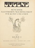 1900 Jugend. Münchner illustrierte Wochenschrift für Kunst und Leben. 1900 Band I. Nr. 1-26. (Fél év...