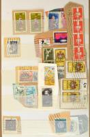 Német levéldarabok, néhány küldemény jó állapotú 10 lapos berakóban