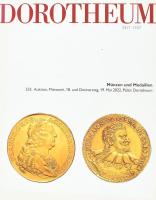 Dorotheum árverési katalógus, numizmatika témában, 2022