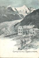 Großglockner with the Glocknerhaus s: Compton (wet damage)