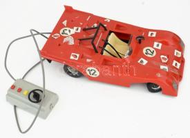 Ferrari játék autó, távirányíthatós, eredeti dobozában. 33 cm