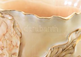 Segesdi Bori: Padlóváza. Mázas kerámia, Jelzett, hibátlan 44 cm