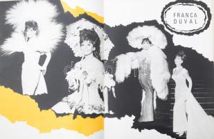 cca 1960-1970 Folies Bergere képes ismertető- / programfüzete (művészeti igazgató: Michel Gyarmathy)...