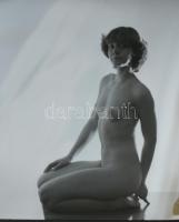 Erotikus akt negatív, 6x6 cm