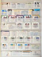 NSZK 1972-2001 Több / sok példányos előrendező, több ezer bélyeg erős nagy 24 lapos berakóban