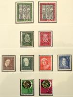 NSZK 1949-1994 Gyakorlatilag teljes gyűjtemény, benne az összes jó kiadás (Posthorn is) postatisztán...