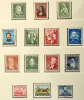 NSZK 1949-1994 Gyakorlatilag teljes gyűjtemény, benne az összes jó kiadás (Posthorn is) postatisztán...