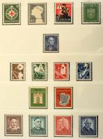 NSZK 1949-1994 Gyakorlatilag teljes gyűjtemény, benne az összes jó kiadás (Posthorn is) postatisztán...