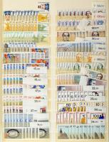 Berlin több példányos készlet az 50-es évektől 1990-ig, 16 lapos nagyalakú berakóban