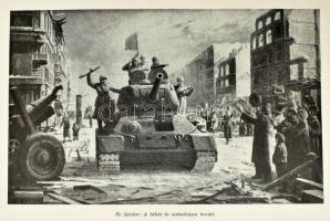 Felszabadult Hazánk Bp., 1955. Zrínyi katonai kiadó. Kiadói egészvászon kötésben bronz plakettel. 29...