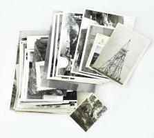 cca 50-60 darabos régebbi és modern fotó tétel, klf méretben