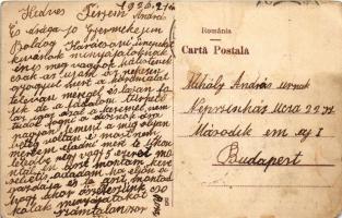 1926 Csíkszépvíz, Szépvíz, Frumoasa; Vedere, Interiorul bisericii arm.-cat., Biserica rom.-cat., Sta...