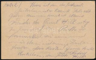 1915 Tábori posta levelezőlap "M. KIR. HONVÉD GYALOG HADOSZTÁLY" + "TP 253"