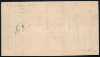2kr type II on printed matter (ANK EUR 180.-) 2kr II. teljes nyomtatvány "SISSEK" - "...