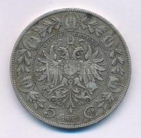 Ausztria 1907. 5K Ag "Ferenc József" T:F Austria 1907. 5 Corona Ag "Franz Joseph" C:F Krause KM#2807