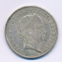 1848KB 20kr Ag "V. Ferdinánd" T:AU,XF juszt., patina
Hungary 1848KB 20 Kreuzer Ag "F...
