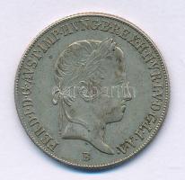 1846B 20kr Ag "V. Ferdinánd" T:XF patina Huszár: 2081., Unger III.: 1419