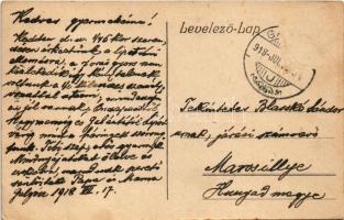 1918 Galgóc, Frasták, Hlohovec; Vár utca. Bródy Simon kiadása / street view (EK)