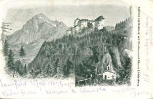 1899 Saalfelden Lichtenberg castle (EB)