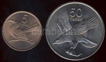 Botswana 1976. 5t + 50t "FAO" tanúsítványokkal T:1,1-