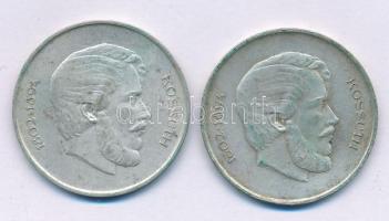 1947. 5Ft Ag "Kossuth" (2x) T:VF patina Adamo F8.1
