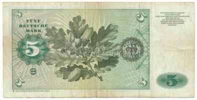 NSZK 1980. 5M "B 0049647 U" T:F
FRG 1980. 5 Mark "B 0049647 U" C:F
Krause P#30...