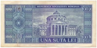 Románia 1966. 100L "E.0029 840065" T:F
Romania 1966. 100 Lei "E.0029 840065" C:...