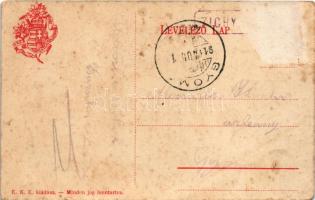 1911 Rév, Vad, Vadu Crisului; EKE (Erdélyi Kárpát Egyesület) turista vendéglő a Zichy cseppkőbarlang...