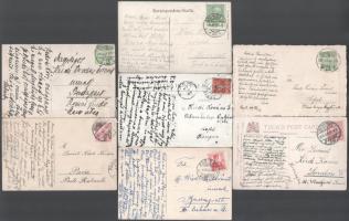 cca 1911-16 össz 7 db képeslap Kézdi-Kovács Lóránthoz (1897-1916), Kézdi-Kovács László (1864-1942) festőművész, műkritikus fiához, közte beazonosítandó aláírásokkal. Kézdi-Kovács Lóránt mindössze 19 évesen, 1916-ban az I. világháborúban esett el.