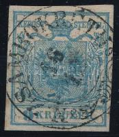 9kr HP I mély állású 9 Certificate: Strakosch, 9kr HP I "N. ZSAMBOKRETH" Magistris 83, Index 10 (ANK EUR 270.-) Certificate: Strakosch