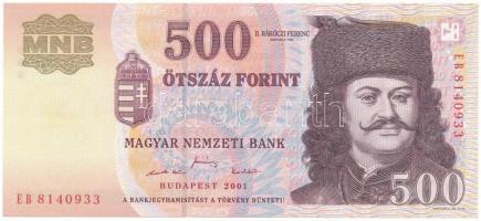 2001. 500Ft "EB 9600623" T:AU