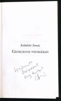 Kabdebó Tamás: Giorgione nyomában. (Dedikált!) Ford.: Molnár Márta. Arad, 2009, Concord Media Jelen,...