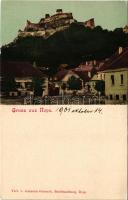 1901 Kőhalom, Reps, Rupea, Cohalm; látkép, vár. Johanna Gunesch kiadása / street view, castle (EK)