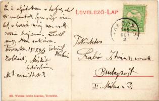 1909 Torockó, Toroczkó, Rimetea; Székelykő. Wernes István kiadása / Piatra Secuiului (EK)