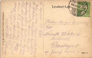 1915 Kaposvár, Fő utca, Weisz Fia cipőüzlete. G. Gy. Bpt. Glass &amp; Tucher kiadása (EK)