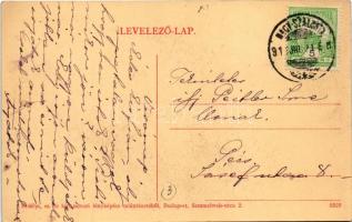 1913 Budapest XI. Gellérthegy, villa a Balogh Tihamér utca 7. szám alatt (Petz Samu tervezte). Erdél...